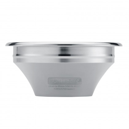 Convex Billet Portafilter Basket Kit, 58mm, 18g,  0.28mm
